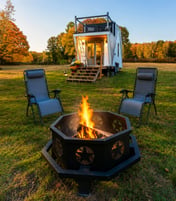 Farm Stay Tiny Home| Fire Pit | Lakes Region