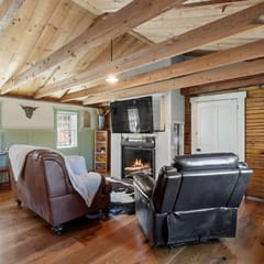 Fireplace | Mini Cows + Horses | Farm Loft