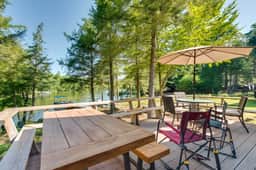 Waterfront Retreat | Dock + Views | Bear Island