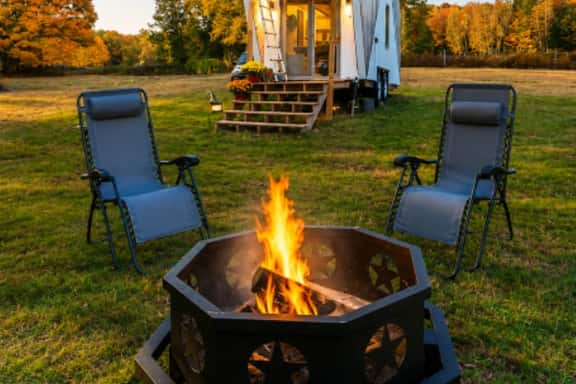 Fire Pit | Rooftop Deck | Farm Tiny Home - Image 1