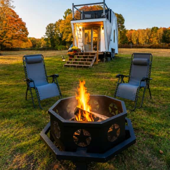 Fire Pit | Rooftop Deck | Farm Tiny Home - Image 1