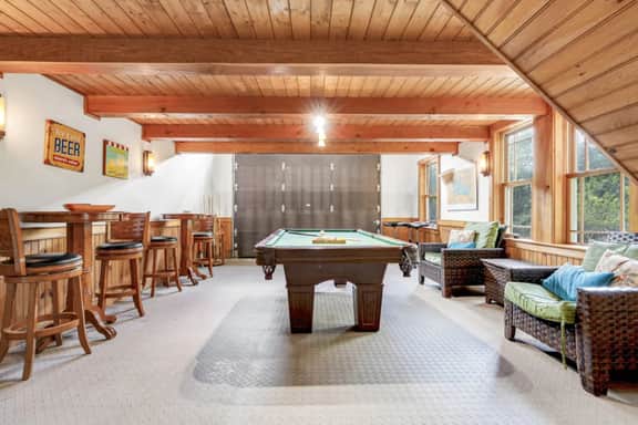 Luxury Lake Retreat | Game Room | Winnipesaukee