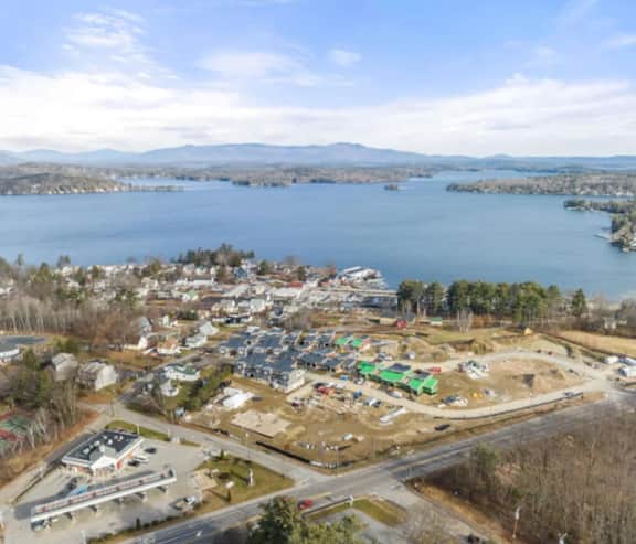 Modern Weirs Beach Getaway | Pool | Winnipesaukee