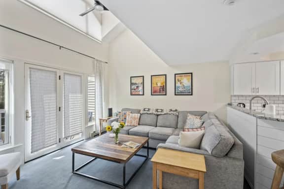 Beachside Escape | Lake Views + Balcony | Laconia