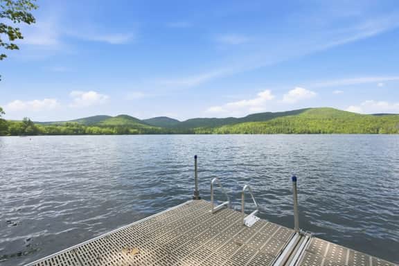 Waterfront Lakehouse | Dock + Kayaks
