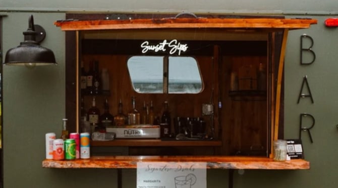 Sunset Sips Mobile Bar